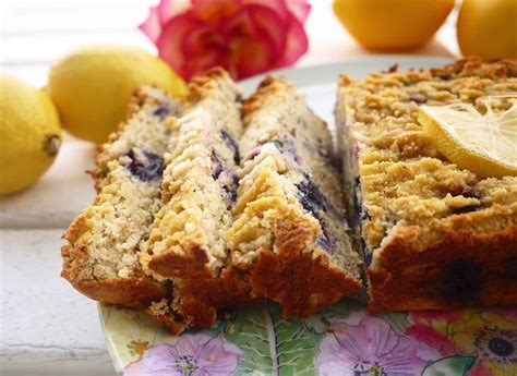 Summer is straight ahead and i can't wait for blueberry season. Paleo Lemon Blueberry Banana Bread (GF)