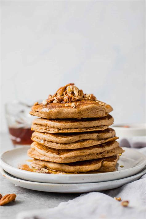 Easy Fluffy Pecan Pancakes Jar Of Lemons