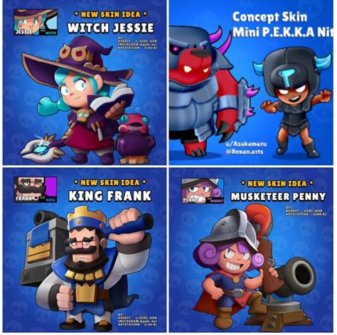 27 Hq Pictures Characters From Brawl Stars In Clash Royale Brawl