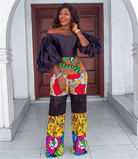 Trouser And Top For Ladies Ankara Styles 2020