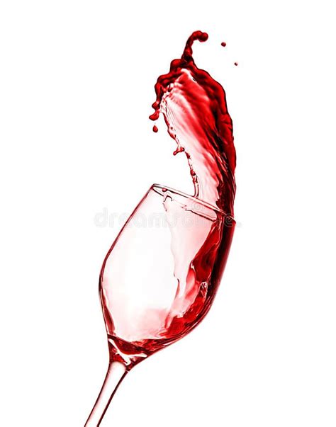 红葡萄酒飞溅 免版税库存照片 Red Wine Wine Fruit Logo