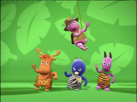 The Backyardigans As Tyrone Pablo And Austin 3 Tarzans And Uniqua The
