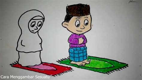 Anime merupakan gaya gambar yang sudah tren sejak lama. 28+ Gambar Kartun Muslimah Sholat | Design Kartun.