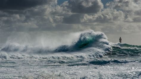 Ocean Waves In Storm