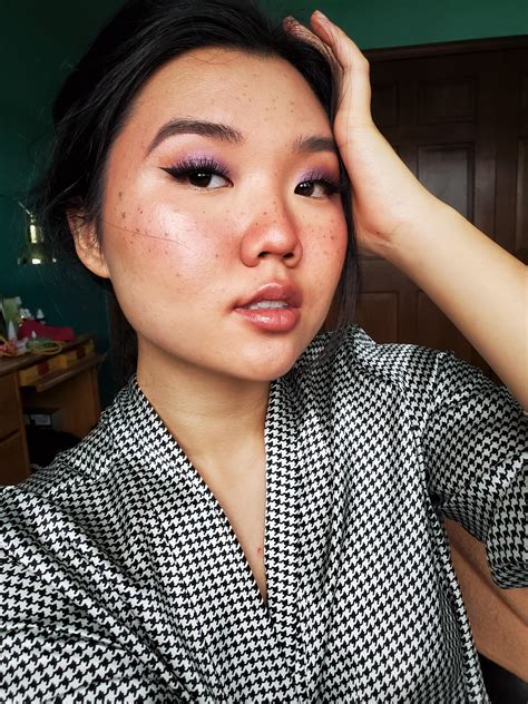 Faux Freckles And Heavy Blush Doja Cat Inspired Makeup Beauty Blush