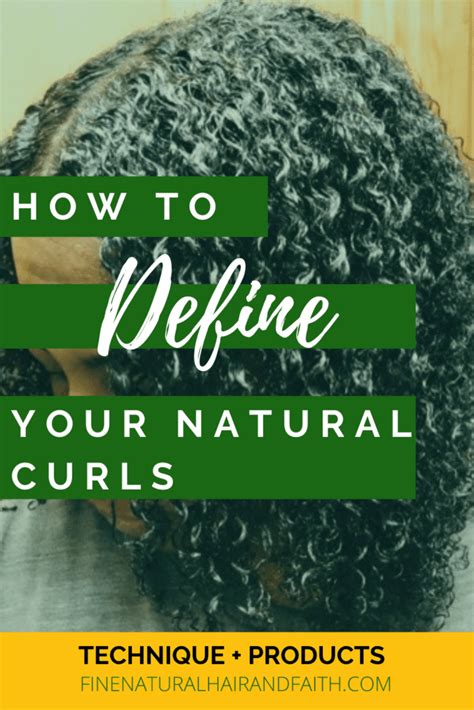 How To Define Natural Curls Curled Hairstyles Fine Hair Tips Hair