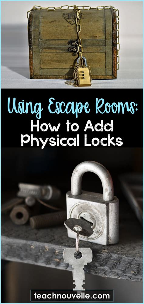 Adding Physical Locks To Escape Rooms Escape Room High School
