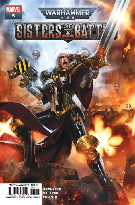 Sneak Peek Preview Of Marvels Warhammer 40k Sisters Of Battle 5 On