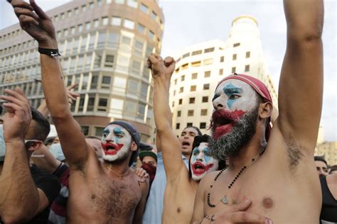 Photos Anti Government Protests In Lebanon The Atlantic