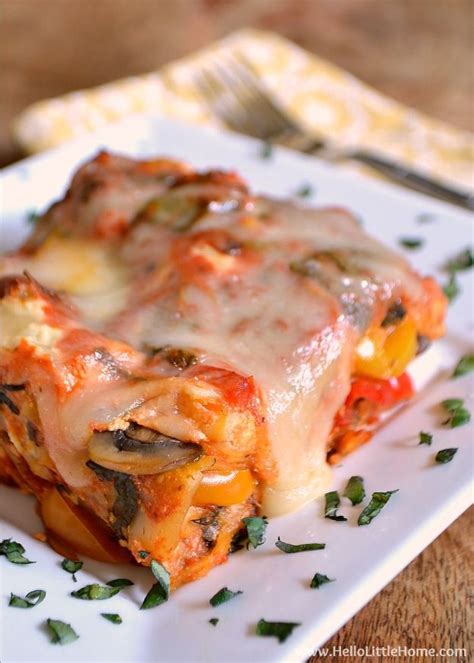 Easy Vegetable Crock Pot Lasagna Recipe Recipes Crockpot Lasagna