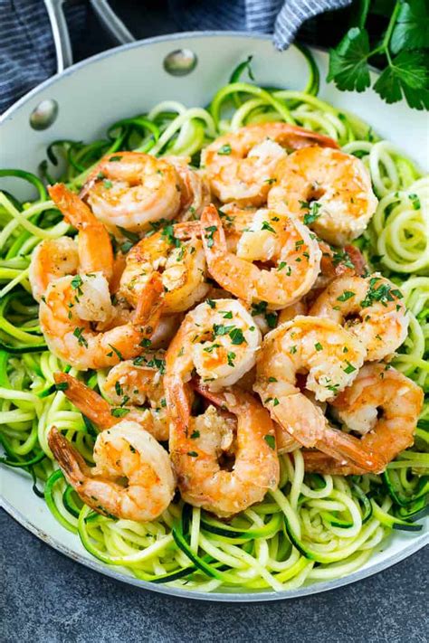 This recipe is super delicious and not too hard to make at all! Easy Keto Shrimp Scampi Zoodles { + VIDEO } | Healthy ...