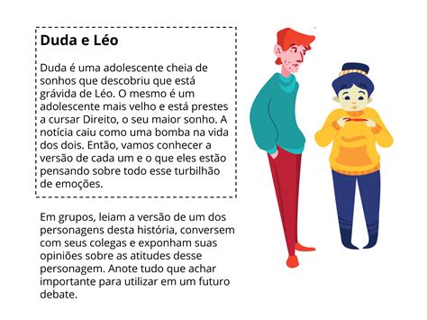 Atividades Sobre Gravidez Na Adolescencia