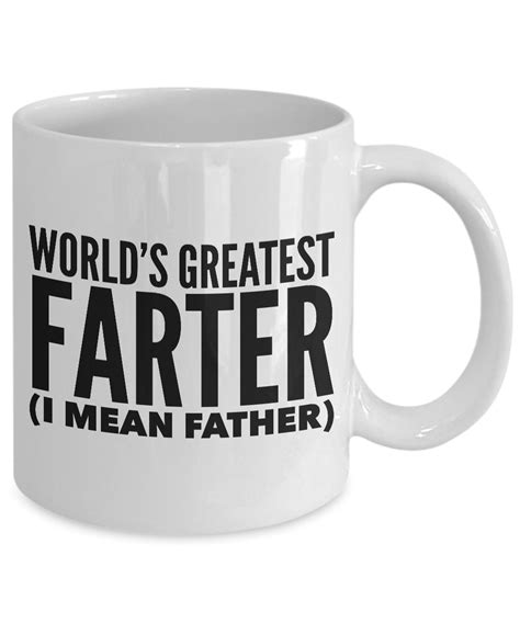 funny mugs for dad father s day mug world s greatest farter coffee mug ebay