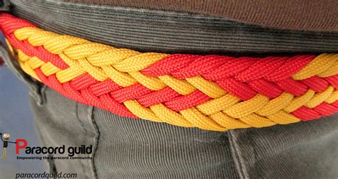 Let's get started with this diy paracord braid 4 strands! Braided paracord belt - Paracord guild