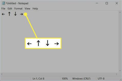 How To Make An Arrow On A Keyboard