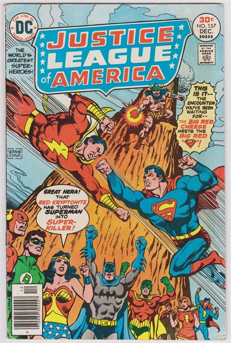 Justice League Of America Dc Comics 137 Vol1 Fn 60 Dc Comic Books