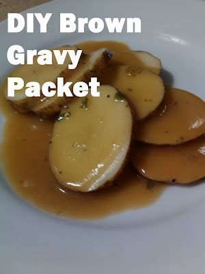All you need to make this gravy is water, a whisk or fork, and a stovetop pot. My American Confessions: Wednesday: DIY Brown Gravy Packet