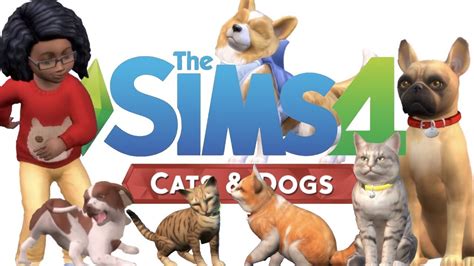 Sims 4 Cats And Dogs Expansion Pack First Look Youtube