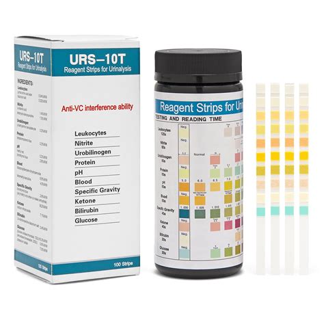 Bastex Urine Test Strips Kits Rapid Response Urinalysis 10 Parameters