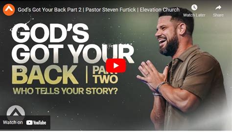 Pastor Steven Furtick Gods Got Your Back Part 2 Naijapage