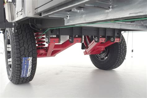 Vehicles with air suspension are often said to glide over bumps, while traditional steel spring. Image result for off road trailer suspension | Custom ...