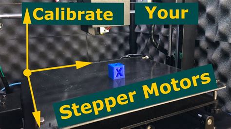 How To Calibrate Your 3d Printer Stepper Motors Youtube
