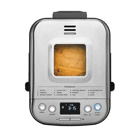 Place the bread pan in the cuisinart menu and select white. Cuisinart Compact Bread Maker — KitchenKapers