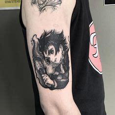 Maybe you would like to learn more about one of these? Demon Slayer tattoos done by @tattoosbyx... | Anime ...