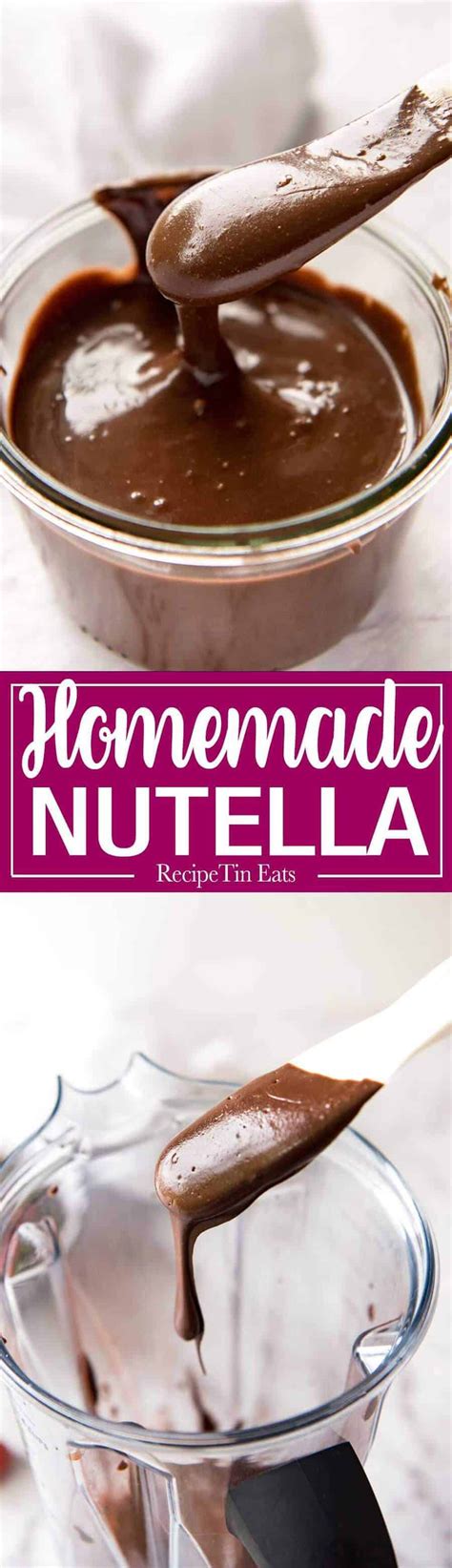 Homemade Nutella Recipetin Eats