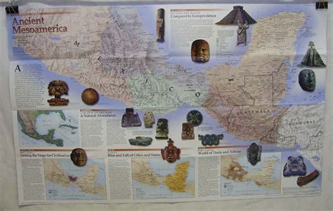 Utlan Land Of The Olmec Mexico History Vintage World Maps Mexican