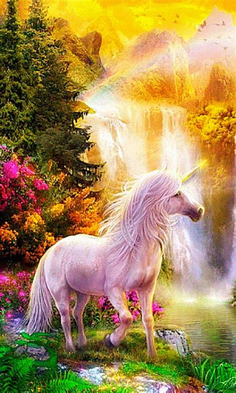 Free Unicorn Waterfall Live Wallpaper Apk Download For Android Getjar