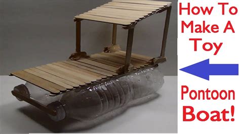 How To Make A Toy Pontoon Boat Hd Youtube