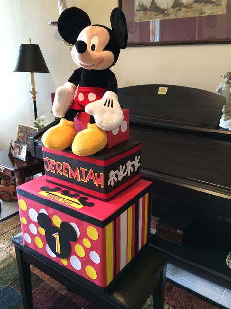 Mickey Mouse Card Box I Absolutely Love How It Turned Out Diy