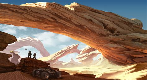 Artstation Arch Desert