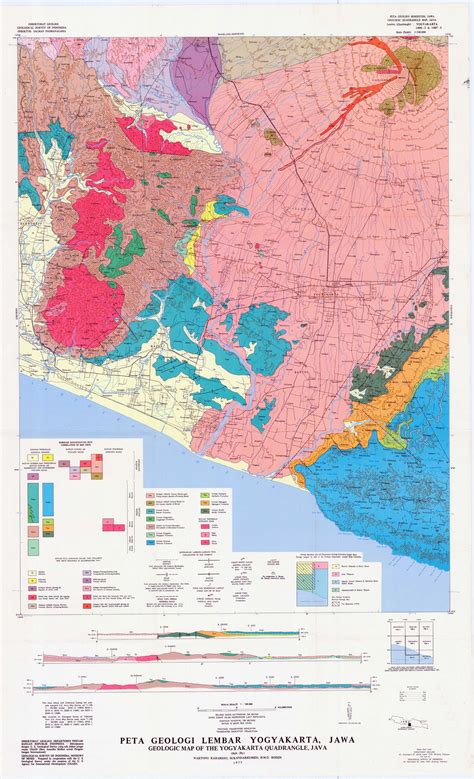 Peta Geologi Lembar Yogyakarta Dongeng Geologi Di Geologi Imagesee