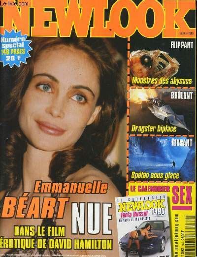 Newlook N° 184 Emmanuelle Beart Nue Dans Le Film Erotique De Devud