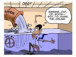 Higher and higher the debt ceiling must go as spending soars. La falta de acuerdo en el límite de endeudamiento enciende ...