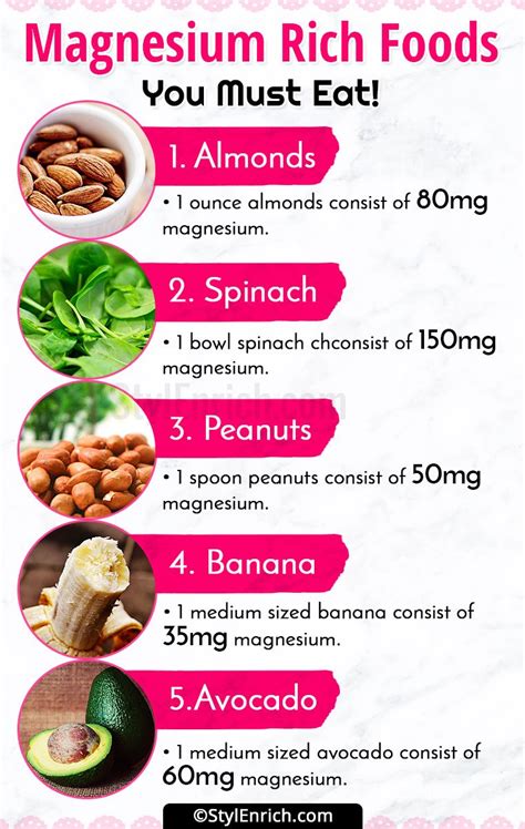 magnesium rich foods that will keep you healthy forever