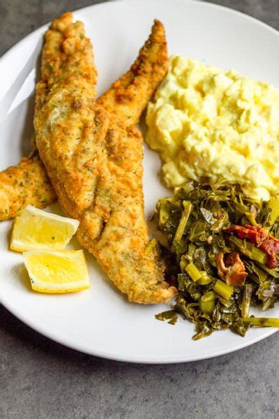 It offers a crunchy texture without a greasy taste. Crispy Pan Fried Catfish Side Dish - Crispy Southern Fried ...