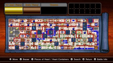 Hyrule warriors great sea map. Image - HW - Master Quest Map Costume Locations.png | Koei ...