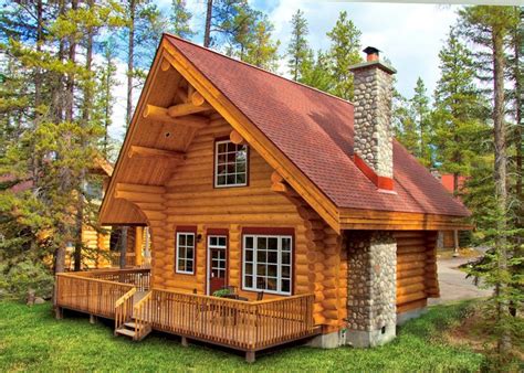 Log Cabin Chalets Cost Effective Simple North American Log Crafters