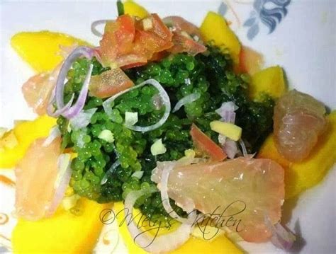 Lato Salad Grape Seaweed Salad Seaweed Salad Salad Filipino