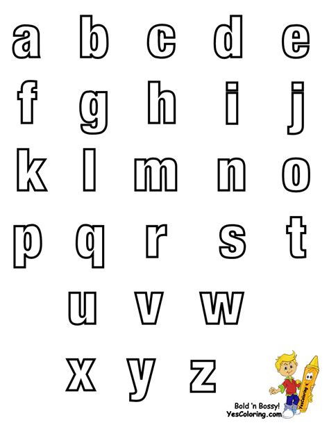 Best Printable Lowercase Alphabet Derrick Website