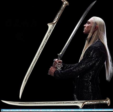 Thranduil Sword The Hobbit From Lord Rings Replica Sword Lot Leather