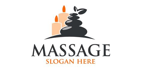 Massage Logo Design 7 By Denayunecs Codester