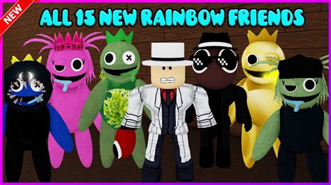 🎀update Pink Find The Rainbow Friends Morphs All 15 New Morphs