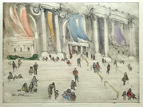 Campbell is the director and ceo of the metropolitan museum of art. "Steps of the Met" Etching Artist Helen Frank 18 in. x 24 ...