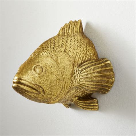 Browse affordable, modern home decor and accessories. stan the goldfish wall hanging | CB2