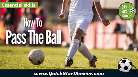 How To Pass A Soccer Ball