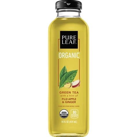 Pure Leaf Tea House Collection Green Tea Organic Fuji Apple And Ginger Publix Super Markets